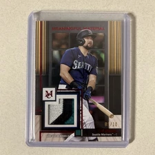 6/10 Cal Raleigh 2024 Topps Museum Collection Meaningful Material Relics