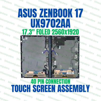 ASUS Zenbook 17 Fold OLED UX9702 LCD Assembly Touch Screen 2560x1920 XB79FT