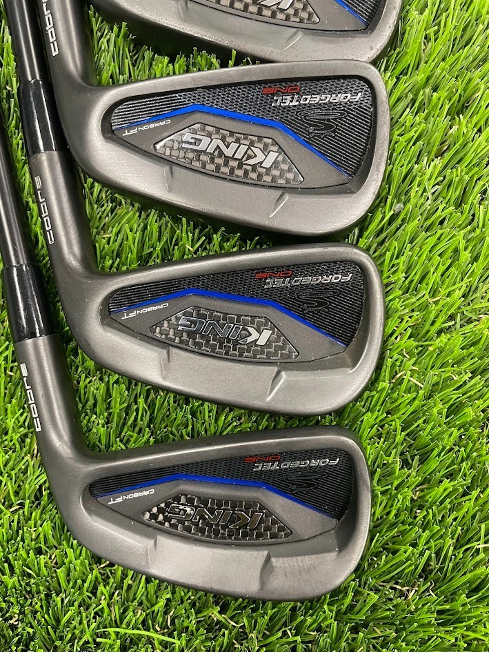 RH Cobra King Forged Tec One Length 5-PW AMT White Stiff | eBay