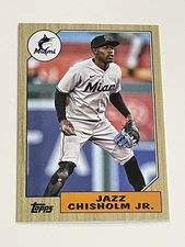 2022 Topps Archives Baseball #222 - Jazz Chisholm Jr. - Miami Marlins