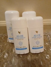 Bulk of 4 Forever Living ALOE EVER_SHIELD DEODORANT STICK NO ALUMINUM Free Ship