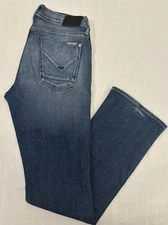 Hudson Holly Jeans Medium Wash Whiskered Denim 33 X 33 EIN 20-3082491
