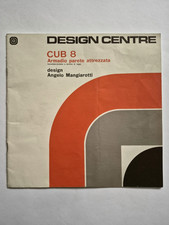 Angelo Mangiarotti Armadio Parete Attrezzata Cub8 Design Arredamento Vintage