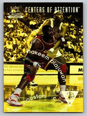 HAKEEM OLAJUWON 1994 Score Board PROMO National Convention #NC6 Rockets