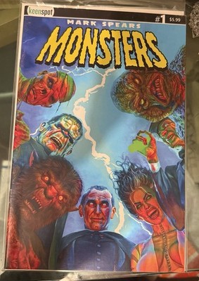 Mark Spears Monsters #1 (Keenspot Entertainment September 2024)