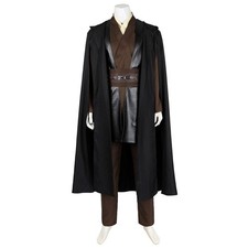 Cosplay Star Wars 2 Attack of the Clones Anakin Skywalker Costume Halloween Suit