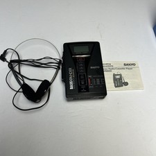 Sanyo MGR-800D AM/FM Portable Cassette Player