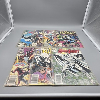 Marc Spector: Moon Knight Comic Book Lot Of 7 #1,2,6,7,8,13,39 1989