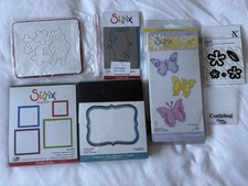 Bundle x7 Dies: Winnie Pooh, Frame, Sizzix Butterflies, Original, Embossing.