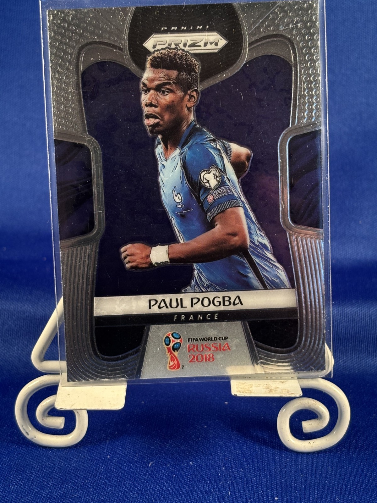 2018 Panini Prizm World Cup Soccer Base #74 PAUL POGBA France