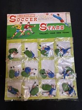 VINTAGE MEREHALL STELLE DEL CALCIO EVERTON SQUADRA IN NEGOZIO ESPOSITORE CARD NOS Subbuteo