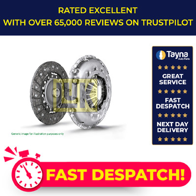 Clutch Kit 2 piece (Cover+Plate) fits OPEL ZAFIRA B 1.7D 07 to 15 240mm LuK New