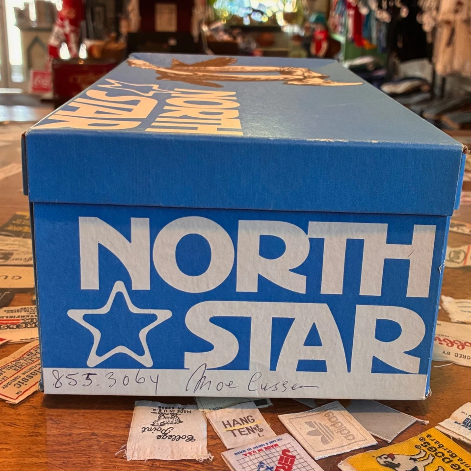 Deadstock 1970s NORTH STAR Sneakers Bata Shoes New Old Stock In Box Foto 4 de 4