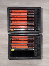 TurboGrafx-16 Console Bundle Lot 14 CIB Games TurboBooster Controllers TESTED