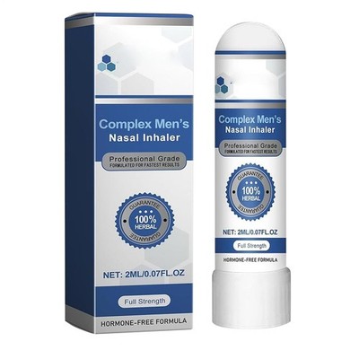 2pcs Men's Nasal Inhale Complex Men's Nasal Inhaler Professional Grade