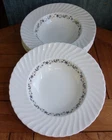 6 x Royal Worcester Petite Fleur fruit or dessert bowls with embossed rim