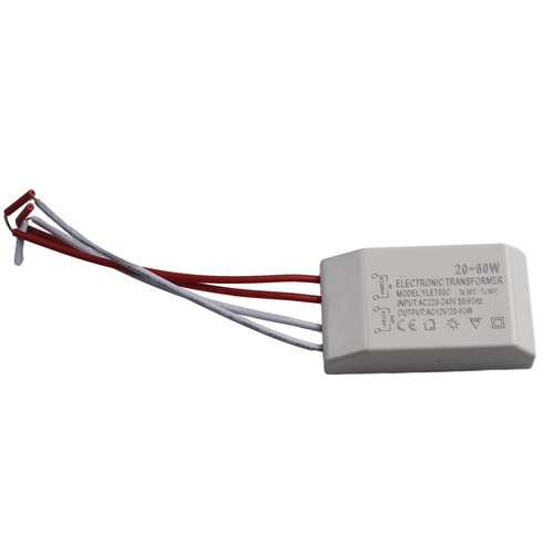 220VTo AC12V Halogen LED Lamp Bulb Electronic Transformer Adapter Part - Picture 10 of 12