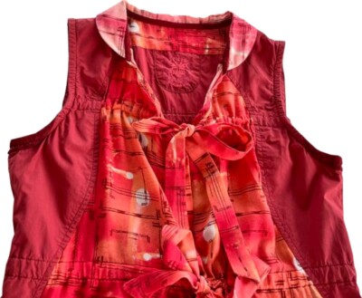 Ensemble Chemise Et Jupe évasée Marithé Et François Girbaud - Taille 38 Marron - Occasion