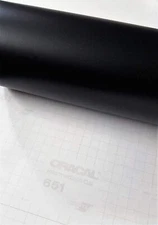 Oracal 651-12 inches x 10 yard - Black Matte 070M