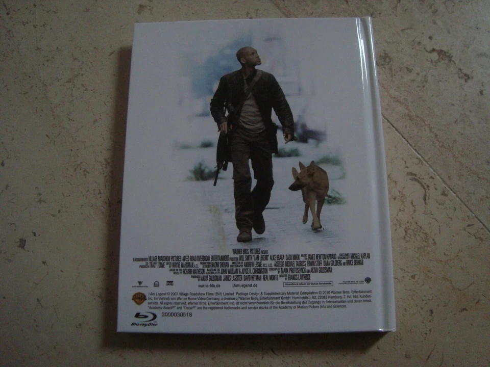 I AM LEGEND Will Smith *RARE*  OOP Blu-Ray Digibook WITH SLIPCOVER - Image 3 of 4