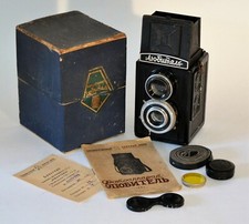 SOVIET USSR "LOMO Lubitel 1" TLR MEDIUM FORMAT CAMERA, FULL SET, CLAd 1 