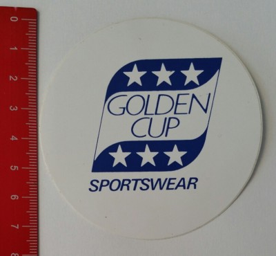 Aufkleber/Sticker: Golden Cup Sportswear (1804172)