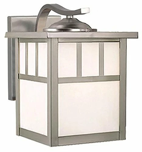 Vaxcel OW14673ST Mission 7-Inch Outdoor Wall Light, Stainless Steel - Picture 1 of 1