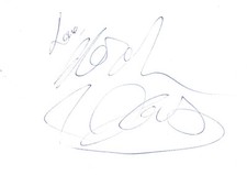 Norah Jones autograph signed 10x15 cm index card