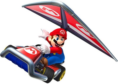 Super Mario Bros GLIDER Decal Removable WALL STICKER Home Decor Art Kart Kids Super Mario Bros GLIDER Decal Removable WALL STICKER Home Decor Art Kart Kids