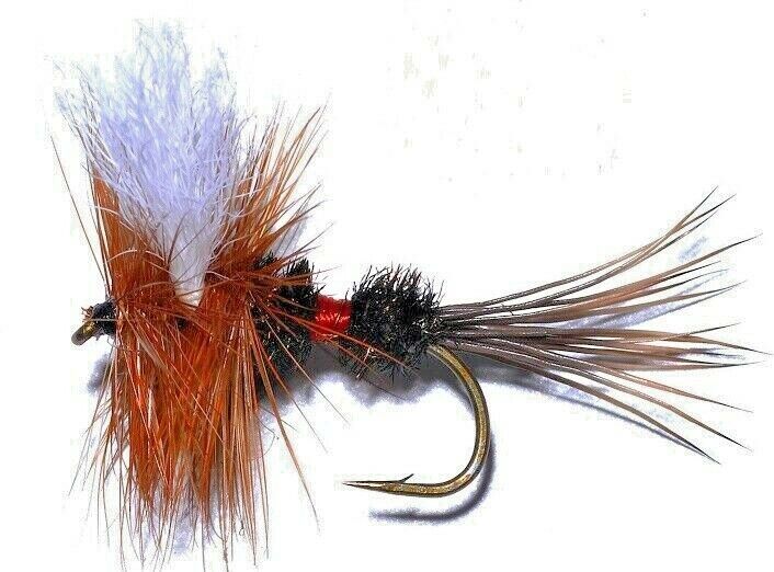 10 Royal Wulff Dry Fly Fishing Flies