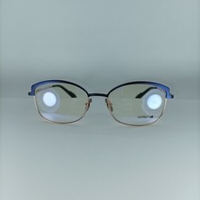 Colibri, eyeglasses, frames, Gold Plated Titanium, oval, square, New Old Stock