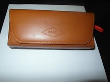 Fossil leather sunglasses case New 100%Authentic