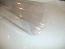 Roll of Clear PVC Acetate .Available in both 250 and 400 micron 129cm x 10 m