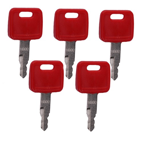 5X Ignition Keys AT194969 AT147803 H800 For John Deere Hitachi ...