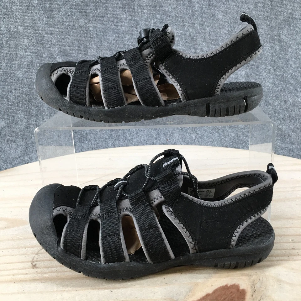 Sandalias Champions Jóvenes Niños 1.5 Pescadores con Cordón Negro Foto 2 de 4