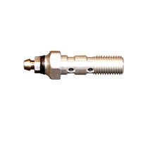 Doppelhohlschraube M10 X 1.25 Alu Silber Mit EntlüFternippel