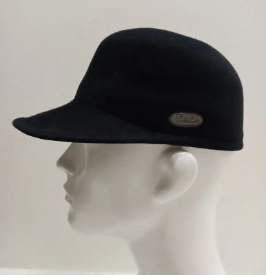 Casquette Fantino Baseball Feutre Lapin Borsalino Fabriqué En Italie - Photo 1/4
