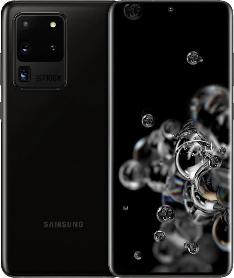 SamsungGalaxy S20 Ultra 5G G988U 128G Factory Unlocked Black