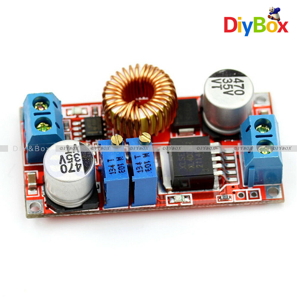 XL4015 Convertisseur Buck réglable Step Down 5A abaisseur de Tension DC-DC 8-36V à 1.25-32V CC CV régulateur de Tension et Courant 5V 12V 24V (1 pc