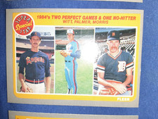1985 Fleer #643 Mike Witt David Palmer Jack Morris Angels Expos Tigers HOF