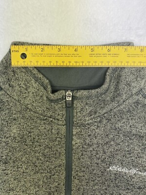 Eddie Bauer Outdoor 5LLC Sweater Fleece QTR Zip Pullover Mens XL