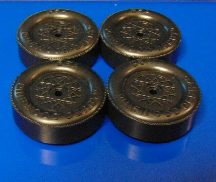 Quality Pinewood Derby Wheels Mixed Mold Numbers LATHE TREAD RACE READY