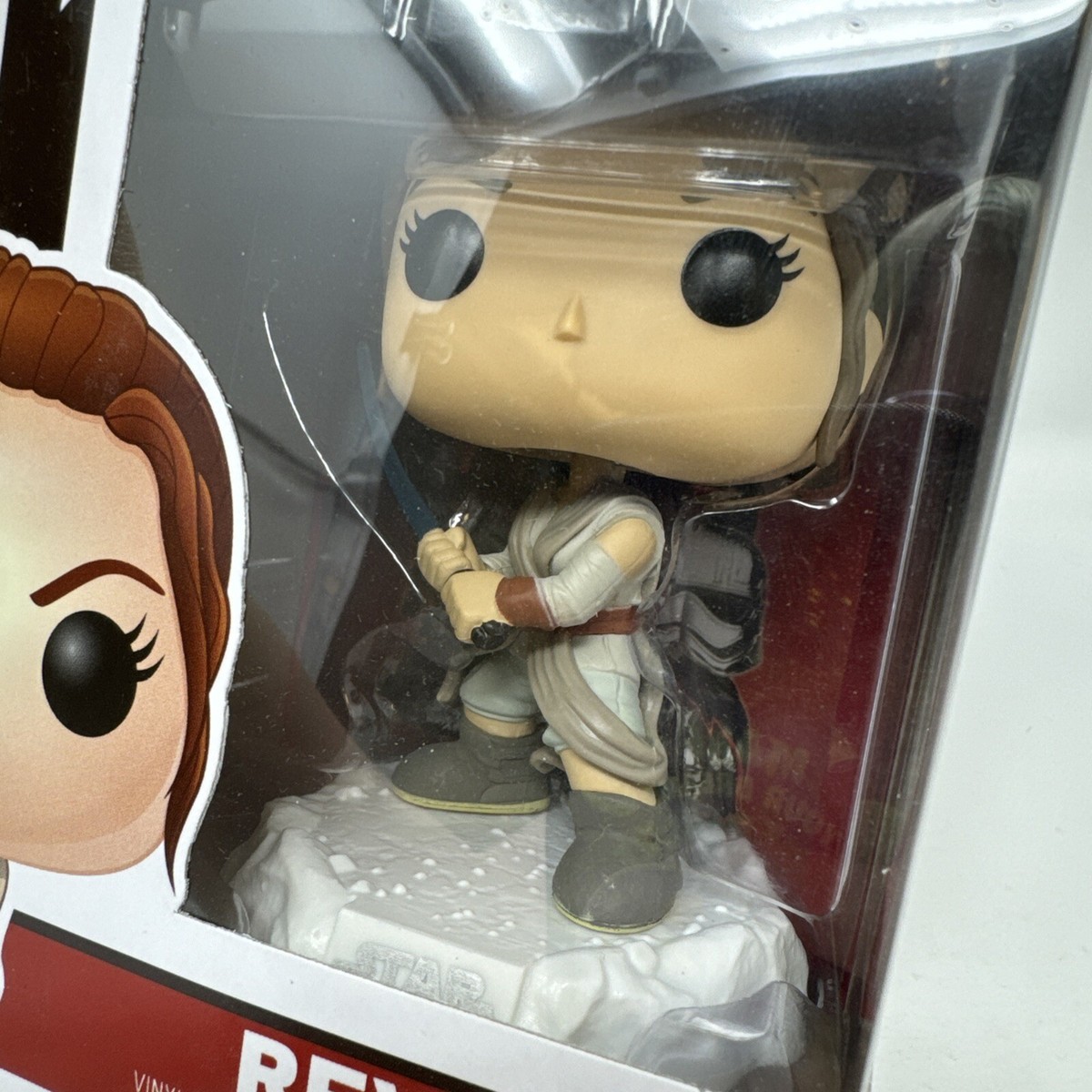 Funko Pop! Star Wars Episode 7 Rey With Lightsaber Vinyl