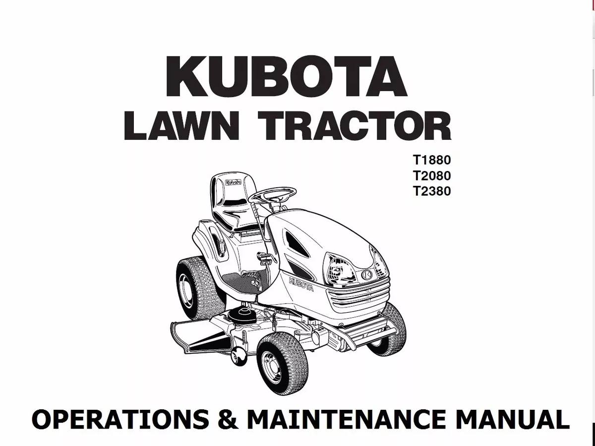 Kubota t2080 mower deck parts hot sale