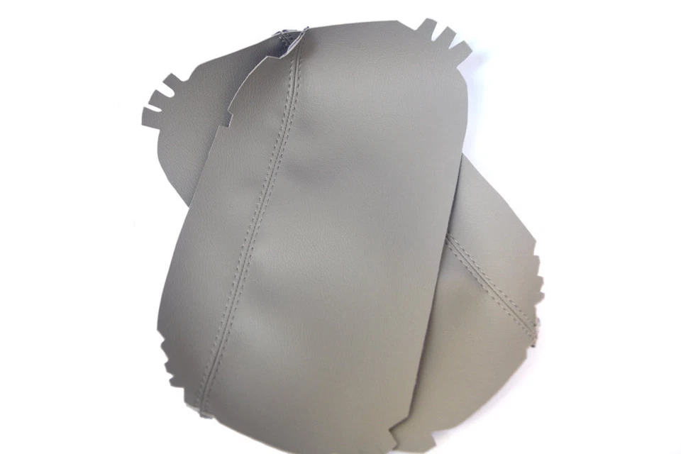 Compatível com 10-15 Mazda CX-9 couro sintético apoio de braço console central capa cinza - Imagem 3 de 3