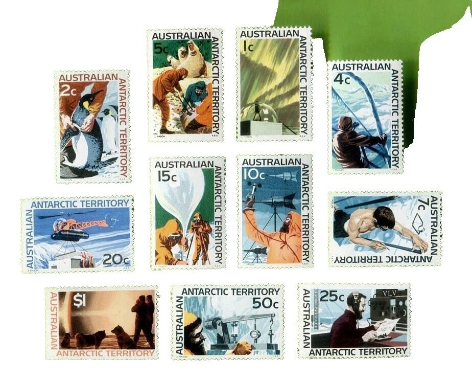 Cats Australian Antarctic Stamps