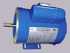 AC MOTOR, 1/2HP, 1725RPM, 1PH, 115V/208-230V, 56C/ODP, WITH BASE