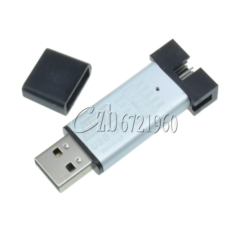 USBISP USB ISP USBASP ASP Programmer for 51 ATMEL AVR WIN7 64 Random Color