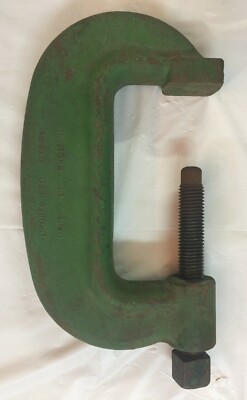 LION No.8 Machinists Heavy Duty ''C'' Clamp Steel Clamping Range 3-1/4''-8''