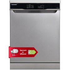 Telefunken Geschirrspüler freistehend Stand Spülmaschine 60cm AquaStop Silber